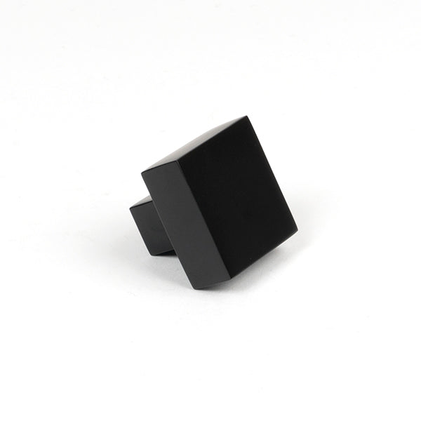 From The Anvil - Albers Cabinet Knob - 30mm - Matt Black - 50733 - Choice Handles