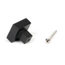 From The Anvil - Albers Cabinet Knob - 30mm - Matt Black - 50733 - Choice Handles