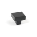 From The Anvil - Albers Cabinet Knob - 30mm - Matt Black - 50733 - Choice Handles
