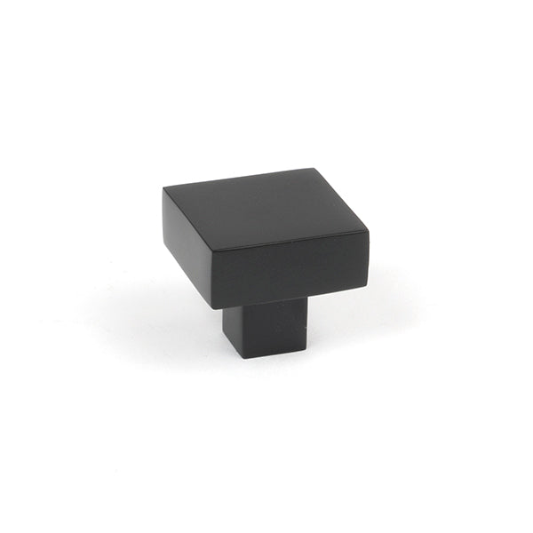 From The Anvil - Albers Cabinet Knob - 30mm - Matt Black - 50733 - Choice Handles