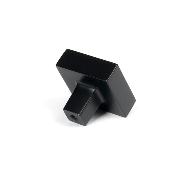 From The Anvil - Albers Cabinet Knob - 35mm - Matt Black - 50734 - Choice Handles