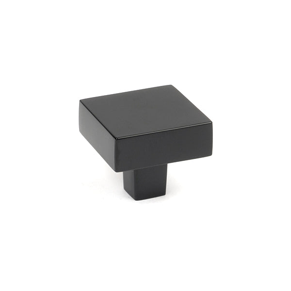 From The Anvil - Albers Cabinet Knob - 35mm - Matt Black - 50734 - Choice Handles