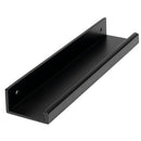 From The Anvil - 200mm Plain Edge Pull - Matt Black - 50741 - Choice Handles