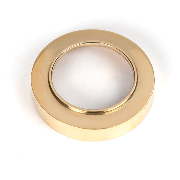 From The Anvil - Round Escutcheon (Plain) - Polished Brass - 50746 - Choice Handles