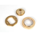 From The Anvil - Round Escutcheon (Plain) - Polished Brass - 50746 - Choice Handles