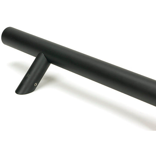 From The Anvil - 0.6m Offset T Bar Handle Secret Fix 32mm Diameter - Matt Black - 50785 - Choice Handles