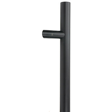 From The Anvil - 0.6m Offset T Bar Handle Bolt Fix 32mm Diameter - Matt Black - 50786 - Choice Handles