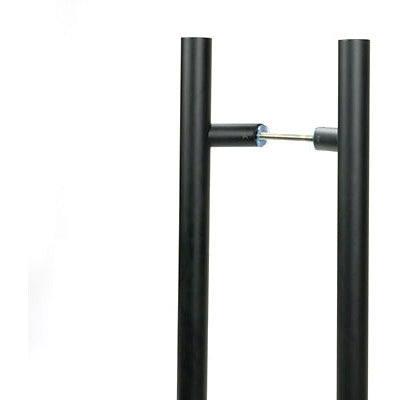 From The Anvil - 1.2m Offset T Bar Handle B2B 32mm Diameter - Matt Black - 50793 - Choice Handles