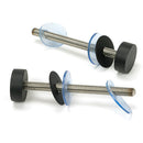 From The Anvil - 1.8m Offset T Bar Handle Bolt Fix 32mmDiameter - Matt Black - 50798 - Choice Handles