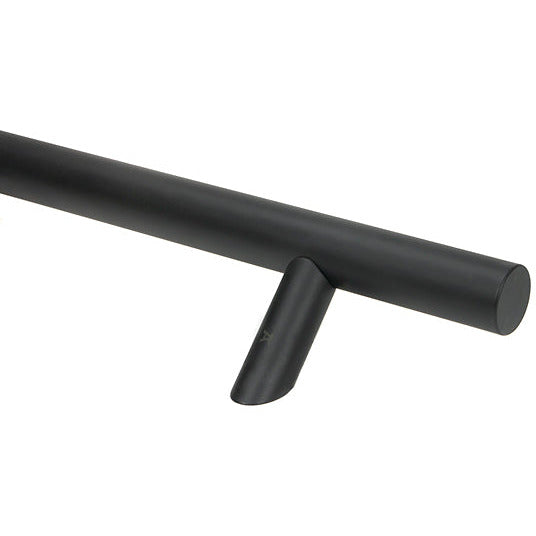 From The Anvil - 1.8m Offset T Bar Handle B2B 32mm Diameter - Matt Black - 50799 - Choice Handles
