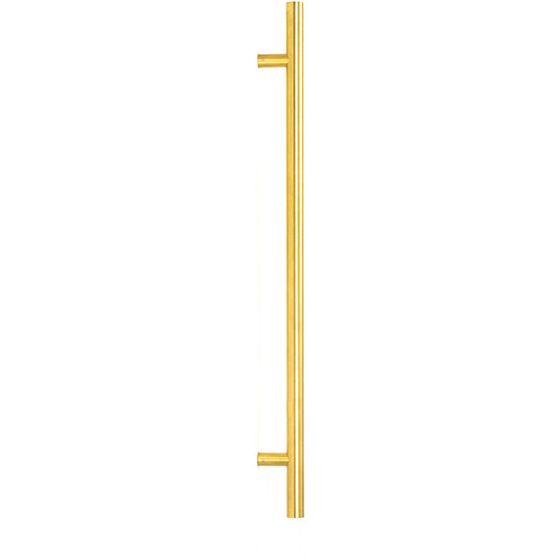 From The Anvil - 0.9m T Bar Handle Bolt Fix 32mm Diameter - Aged Brass - 50804 - Choice Handles