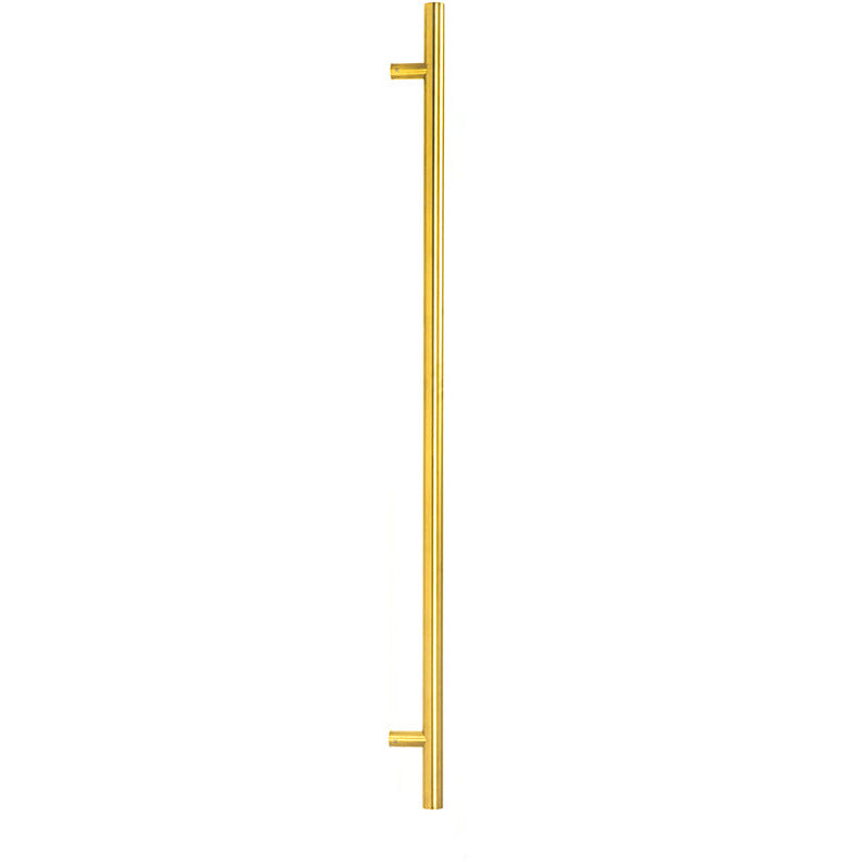 From The Anvil - 1.2m T Bar Handle Bolt Fix 32mm Diameter - Aged Brass - 50807 - Choice Handles