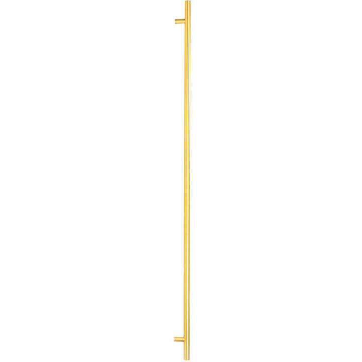 From The Anvil - 1.8m T Bar Handle Bolt Fix 32mm Diameter - Aged Brass - 50813 - Choice Handles
