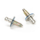 From The Anvil - 50mm Secret Fixings for T Bar (2) - Offset - Satin Stainless Steel - 50816 - Choice Handles