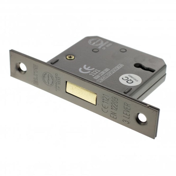 Atlantic 3 Lever Key Deadlock [CE] 2.5" 63mm - Urban Bronze - ALKDEAD3LK25UB - Choice Handles