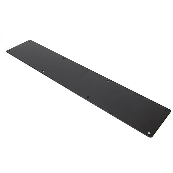 From The Anvil - 780mm x 150mm Kick Plate - Black - 73120 - Choice Handles