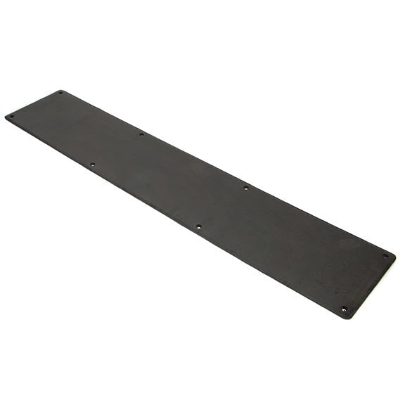 From The Anvil - 780mm x 150mm Kick Plate - Beeswax - 73124 - Choice Handles