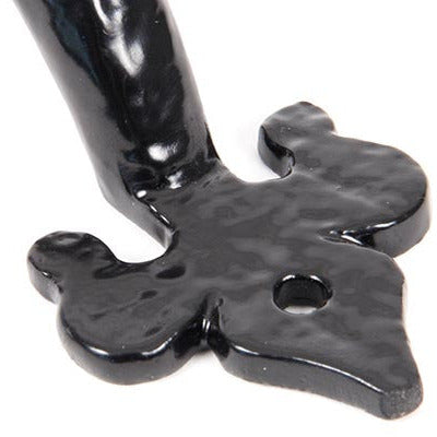 From The Anvil - 6" Fleur De Lys Pull Handle - Black - 73141 - Choice Handles