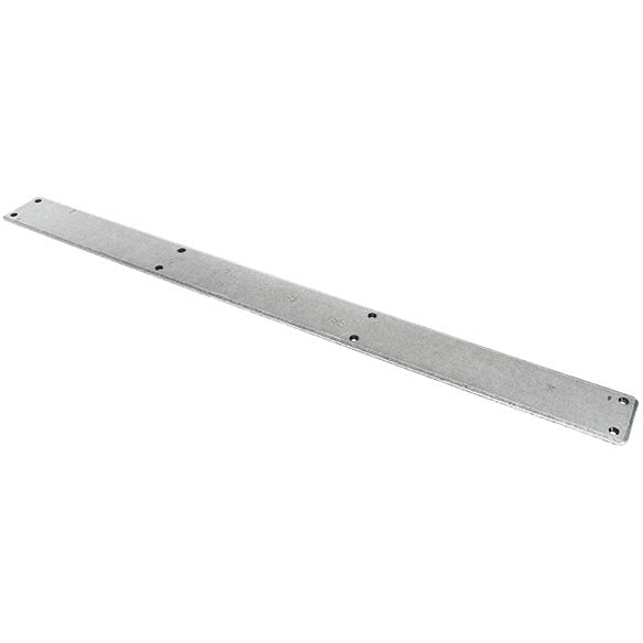 From The Anvil - 800mm Plain Fingerplate - Pewter Patina - 73176 - Choice Handles