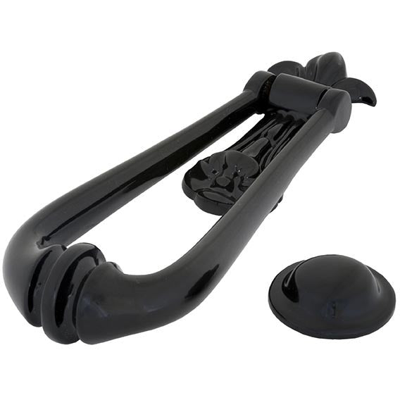 From The Anvil - Loop Door Knocker - Black - 73379M - Choice Handles