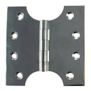 Atlantic (Solid Brass) Parliament Hinges 4" x 2" x 4" - Polished Chrome - APH424PC - Pair - Choice Handles