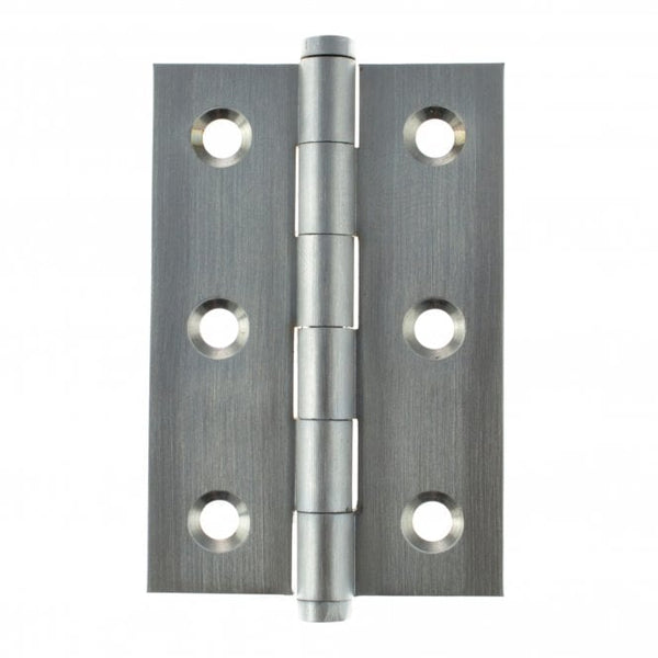 Atlantic Washered Butt Hinges 3" x 2" x 2.2mm inc Screws - Satin Chrome - AWH3222SC - Pair - Choice Handles