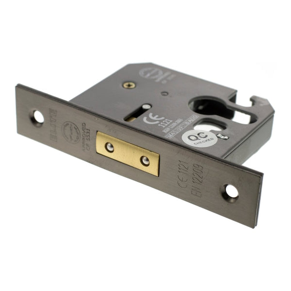 Atlantic Euro Deadlock [CE] 3" 76mm - Urban Bronze - ALKDEADE3UB - Choice Handles