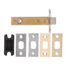 Atlantic Tubular Deadbolt 4" 102mm - Satin Chrome/Polished Brass - ADB4SCPB - Choice Handles