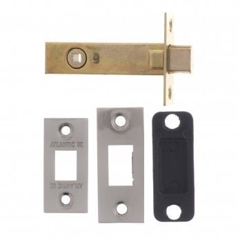Atlantic Tubular Deadbolt 4" 102mm - Satin Nickel - ADB4SN - Choice Handles