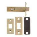 Atlantic Tubular Deadbolt 4" 102mm - Polished Brass - ADB4PB - Choice Handles