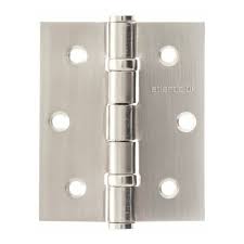 Atlantic Ball Bearing Hinges 3" x 2.5" x 2.5mm - Satin Nickel - A2HB32525SN - Pair - Choice Handles