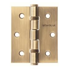 Atlantic Ball Bearing Hinges 3" x 2.5" x 2.5mm - Matt Antique Brass - A2HB32525MAB - Pair - Choice Handles