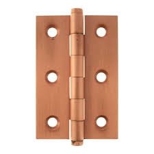 Atlantic Butt Hinges 3" x 2" x 2.2mm inc Screws - Urban Satin Copper - ABH3222USC - Pair - Choice Handles