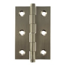 Atlantic Butt Hinges 3" x 2" x 2.2mm inc Screws - Satin Nickel - ABH3222SN - Pair - Choice Handles
