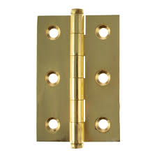 Atlantic Butt Hinges 3" x 2" x 2.2mm inc Screws - Polished Brass - ABH3222PB - Pair - Choice Handles