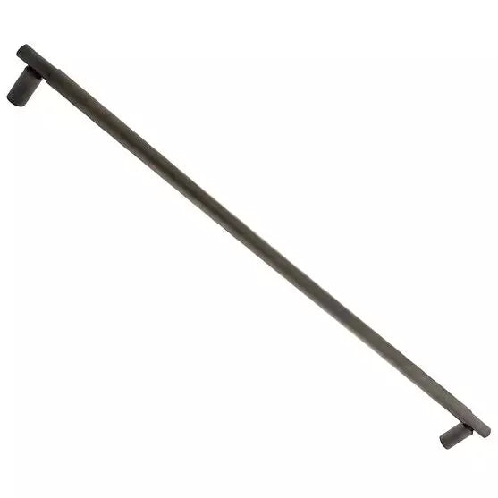 Millhouse Brass T Bar Pull Handle [Bolt Through] 725mm x 22mm - Urban Bronze - MHPH725UB - Choice Handles