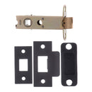 Atlantic Heavy Duty Bolt Through Tubular Latch  3" 76mm - Matt Black - AL3MB - Choice Handles