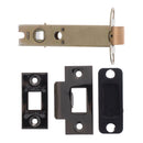 Atlantic Heavy Duty Bolt Through Tubular Latch 4" 102mm - Black Nickel - AL4BN - Choice Handles