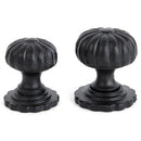 From The Anvil - Flower Cabinet Knob - Large - Black - 83509 - Choice Handles