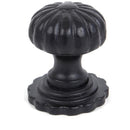 From The Anvil - Flower Cabinet Knob - Large - Black - 83509 - Choice Handles