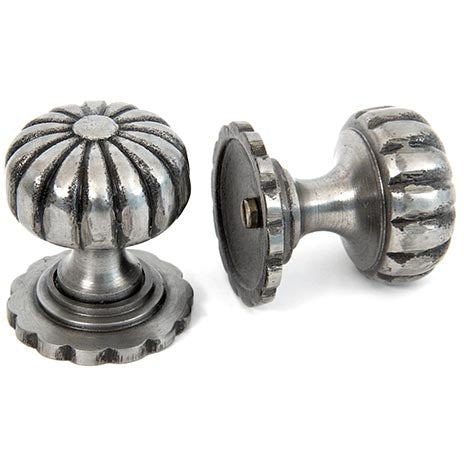 From The Anvil - Flower Cabinet Knob - Large - Natural Smooth - 83510 - Choice Handles