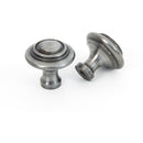 From The Anvil - Ringed Cabinet Knob - Large - Natural Smooth - 83514 - Choice Handles