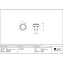 From The Anvil - Ringed Cabinet Knob - Large - Natural Smooth - 83514 - Choice Handles