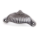 From The Anvil - 4" Flower Drawer Pull - Natural Smooth - 83517 - Choice Handles