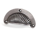 From The Anvil - 3" Flower Drawer Pull - Natural Smooth - 83520 - Choice Handles