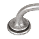 From The Anvil - 10" Hammered D Handle - Natural Smooth - 83528 - Choice Handles