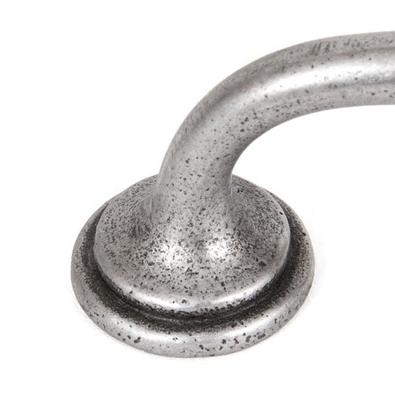 From The Anvil - 10" Hammered D Handle - Natural Smooth - 83528 - Choice Handles