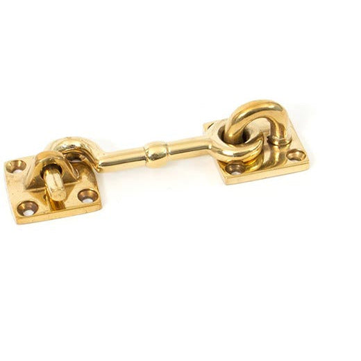 From The Anvil - 3" Cabin Hook - Polished Brass - 83549 - Choice Handles