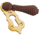 From The Anvil - Beehive Escutcheon - Rosewood - 83555 - Choice Handles