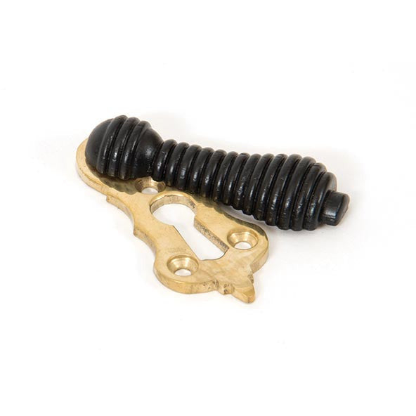 From The Anvil - Beehive Escutcheon - Ebony - 83556 - Choice Handles